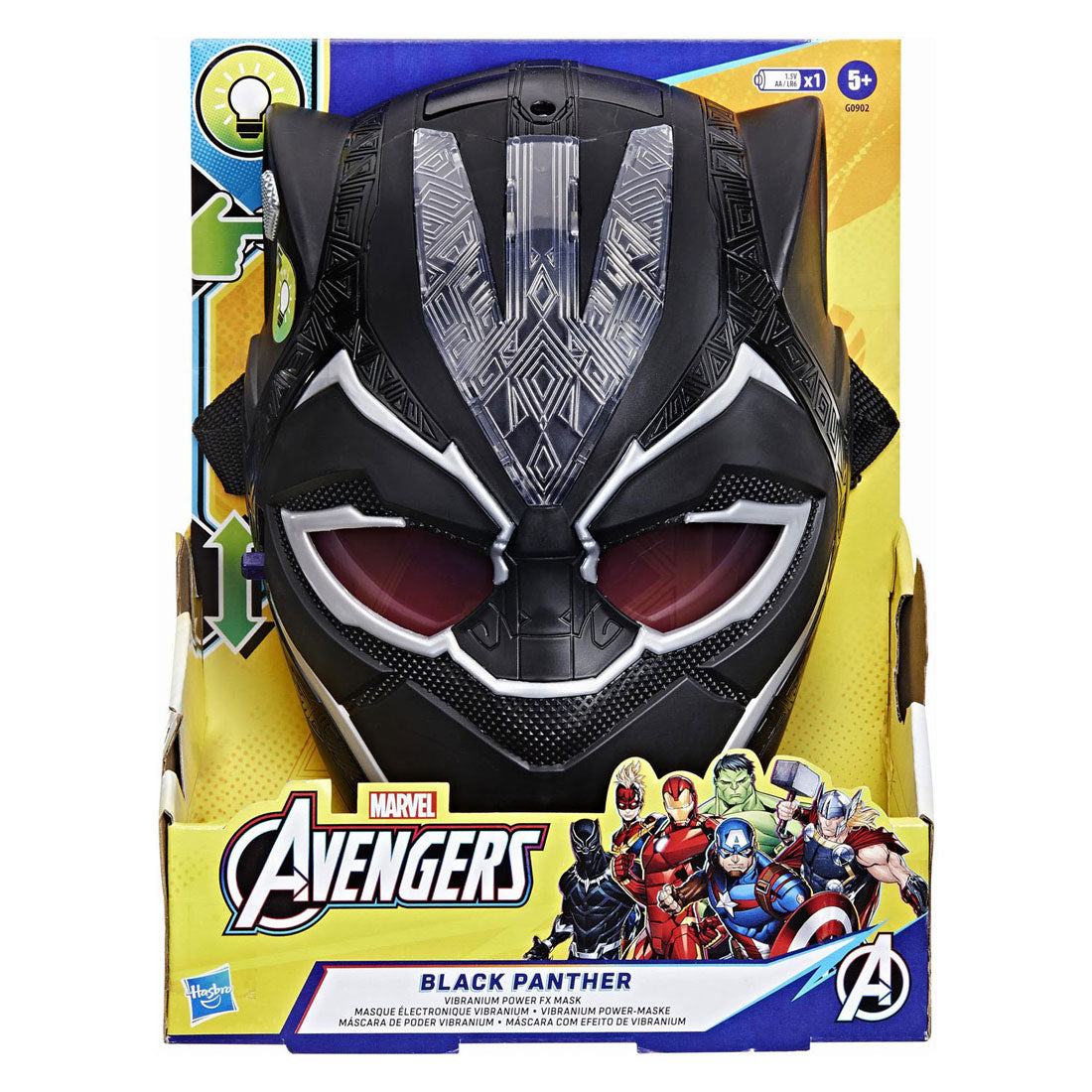 Ty Avengers Black Panther Vibranium FX-Maske