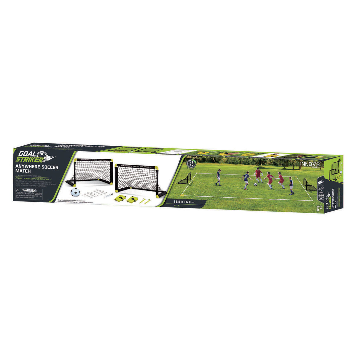 Überall Fußballspiel-Fußballtor-Set 2 x 91 x 61 x 61 cm