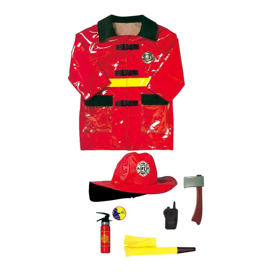 Feuerwehr-Outfit mit Zubehör