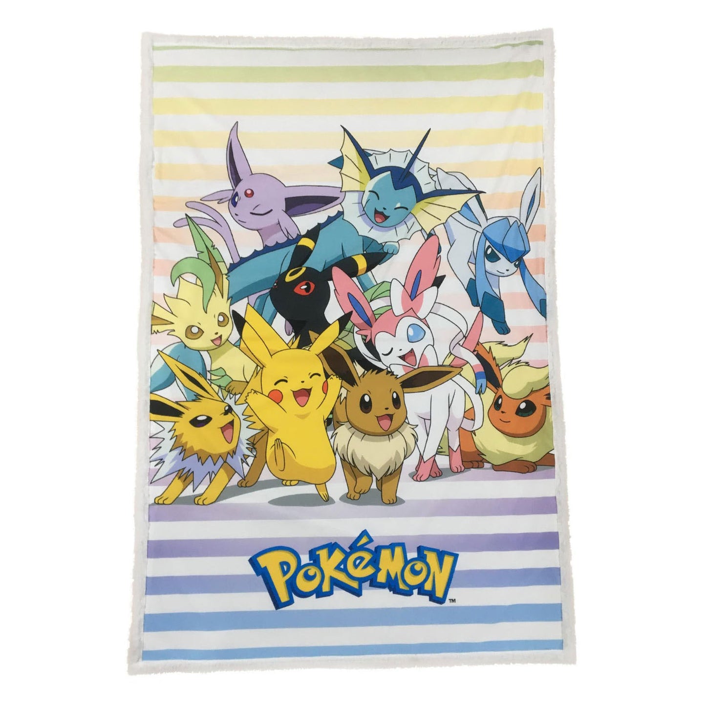 Pokémon Pokemon Evolutions Fleece-Plaid 100 x 150 cm