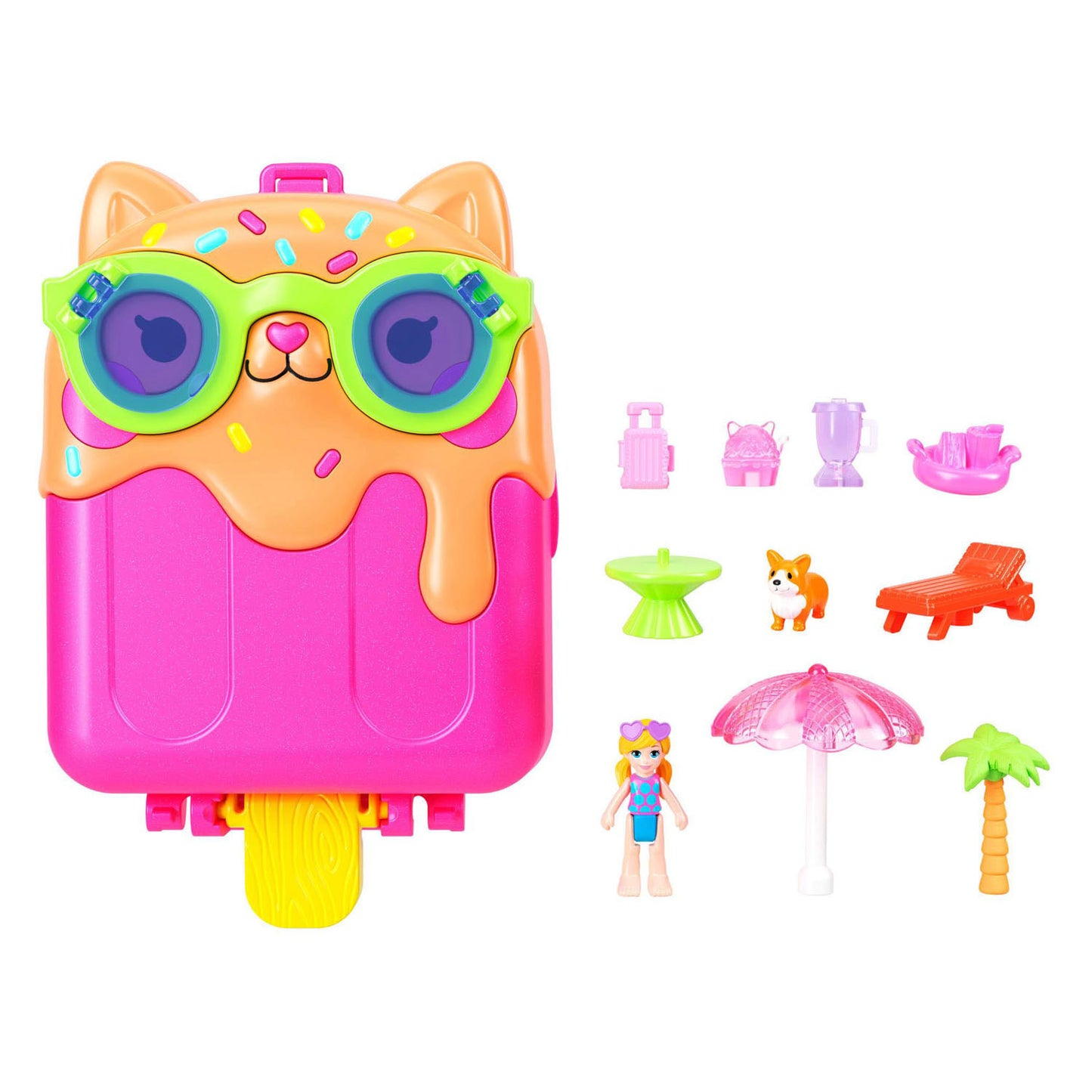 Ty Polly Pocket Kit Eis am Stiel, kompaktes Spielset