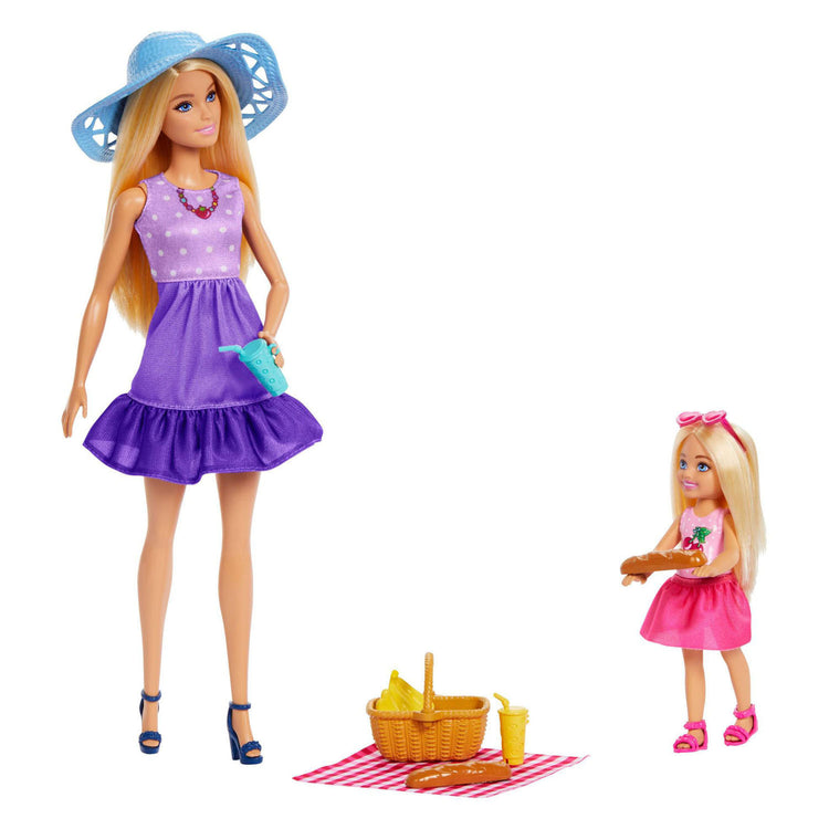 Mattel Barbie Malibu Picknick-Set mit Chelsea-Puppe