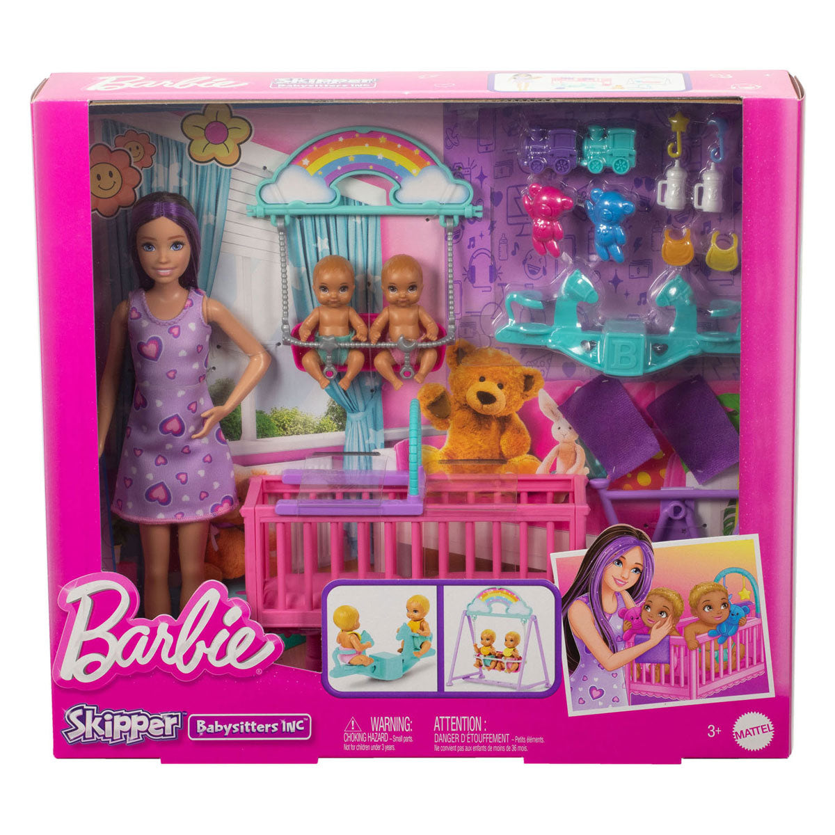 Mattel Barbie Skipper Babysitter-Spielset