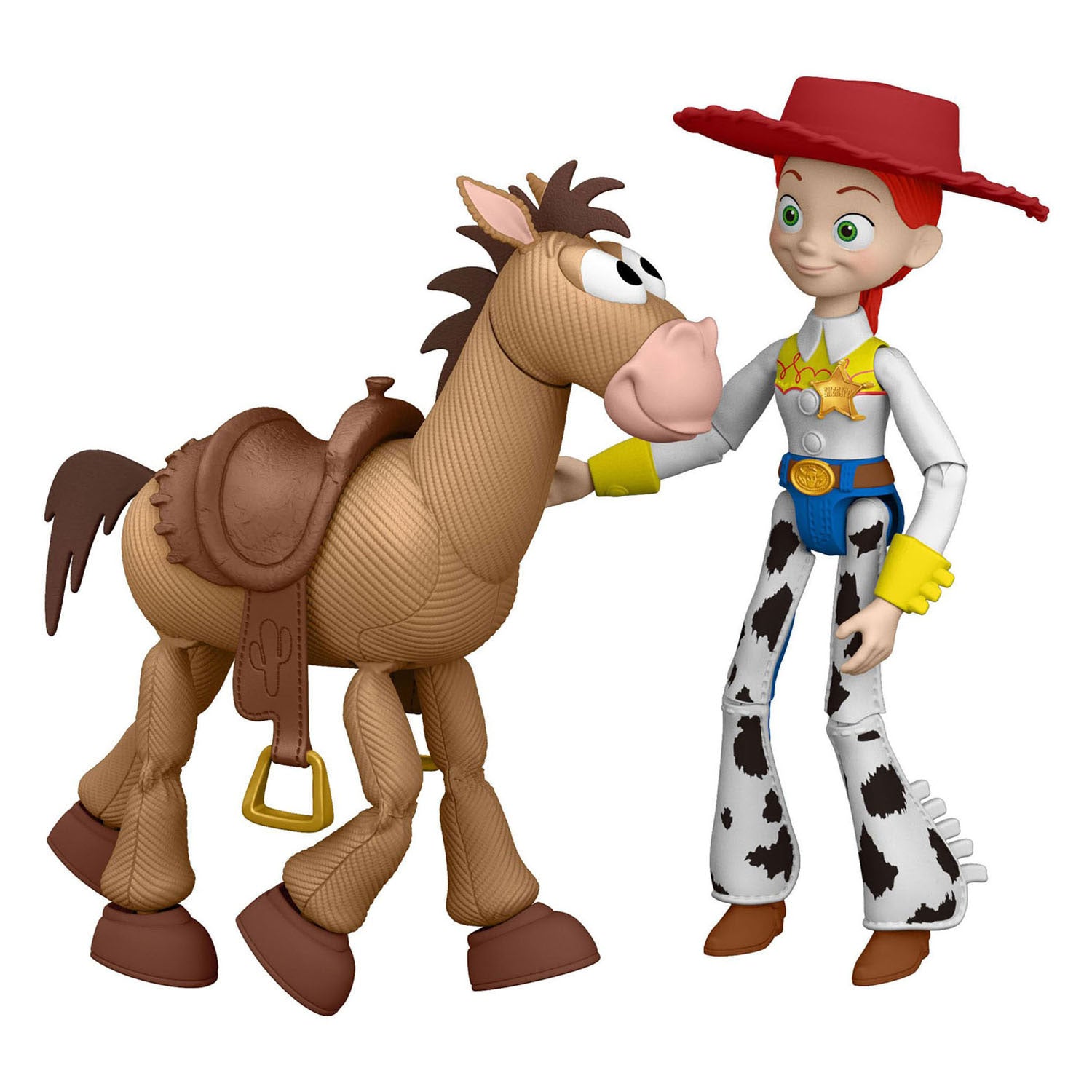Mattel Disney und Pixar Toy Story 5 Jessie und Bullseye Figur 18 cm 2 Einheiten