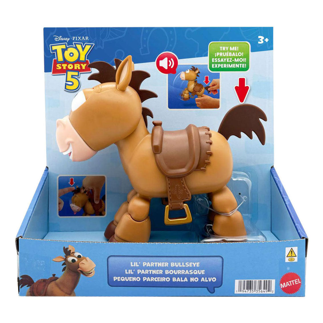 Mattel Toy Story 5 – My Buddy Bullseye 30 cm