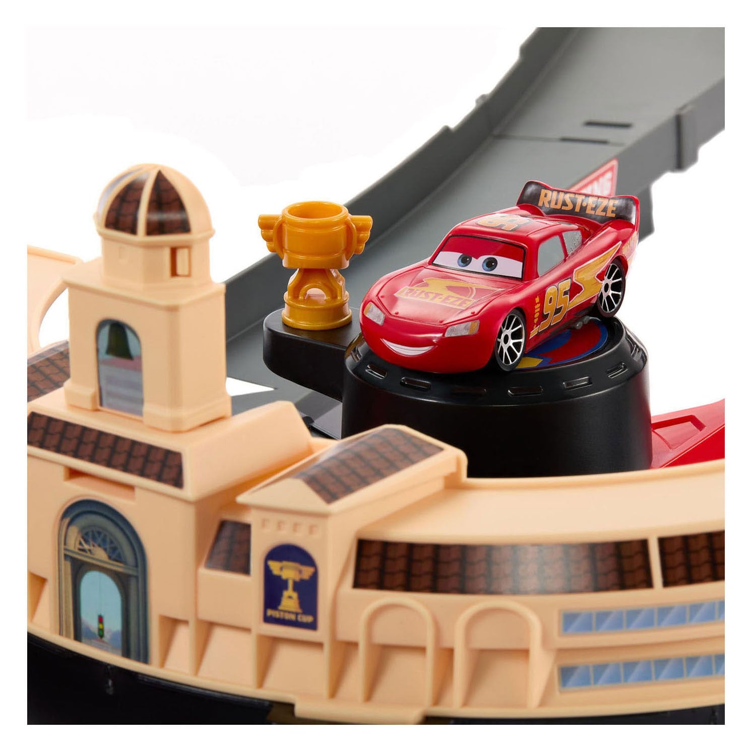Disney Cars Nascar Spurwechsel-Rennspielset