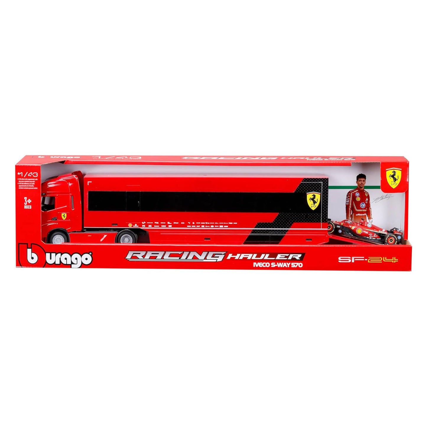 Burago Iveco Scuderia Ferrari LKW – 1:43