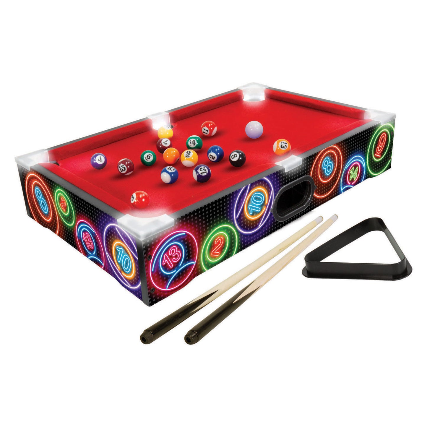 Rc Aade Billardtisch, Neon-Serie – 52 x 32 x 10 cm