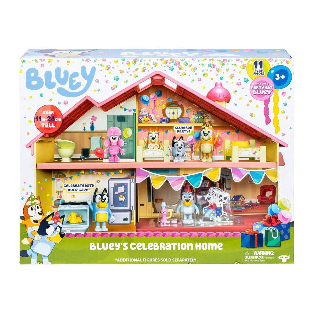 Elchspielzeug, blaues Spielset, Festhaus