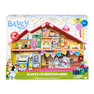 Elchspielzeug, blaues Spielset, Festhaus