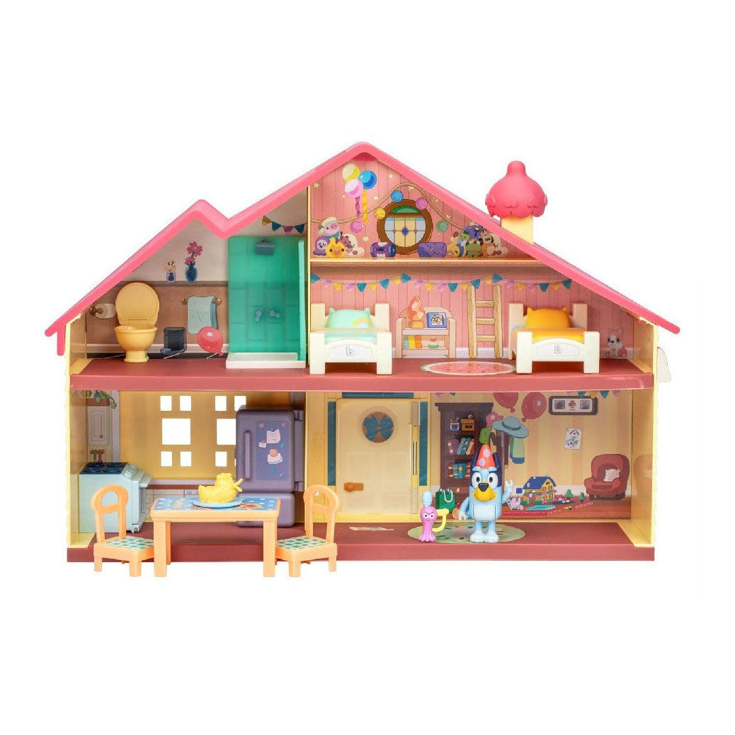 Elchspielzeug, blaues Spielset, Festhaus