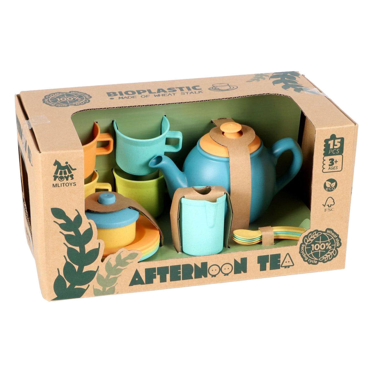 Teeservice-Set - 15-teilig.
