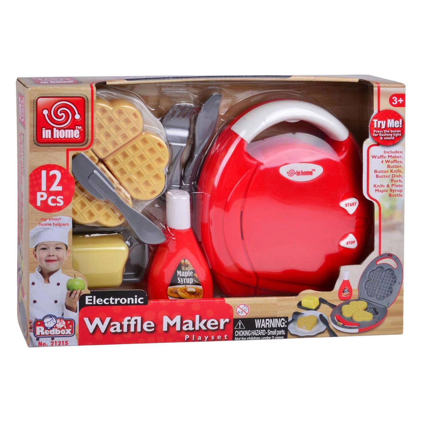 Waffeleisen elektronisch mit Zubehör