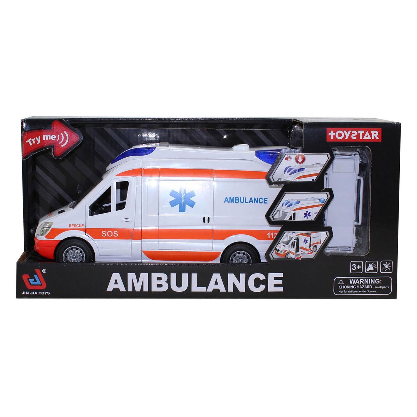 Krankenwagen mit Licht und Ton – 27 cm