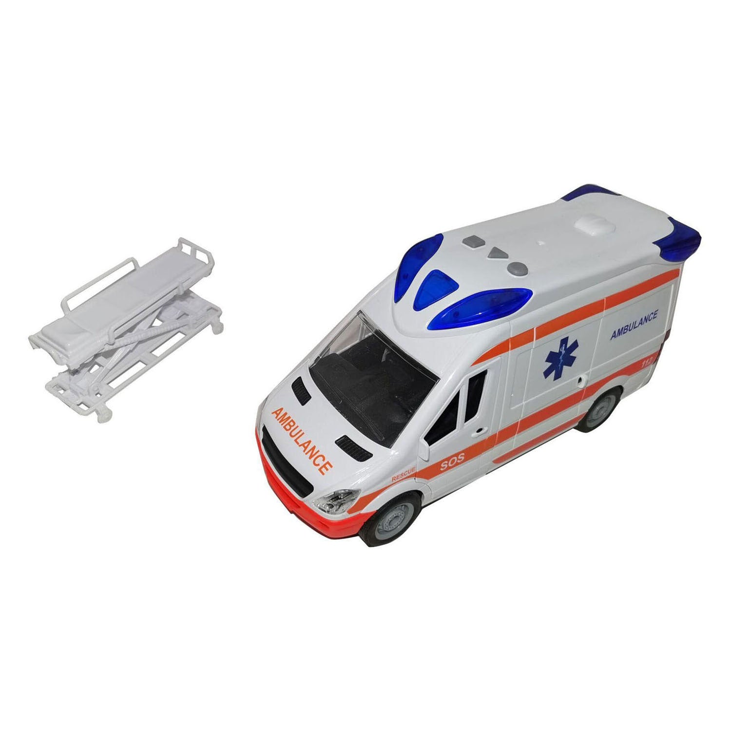 Krankenwagen mit Licht und Ton – 27 cm