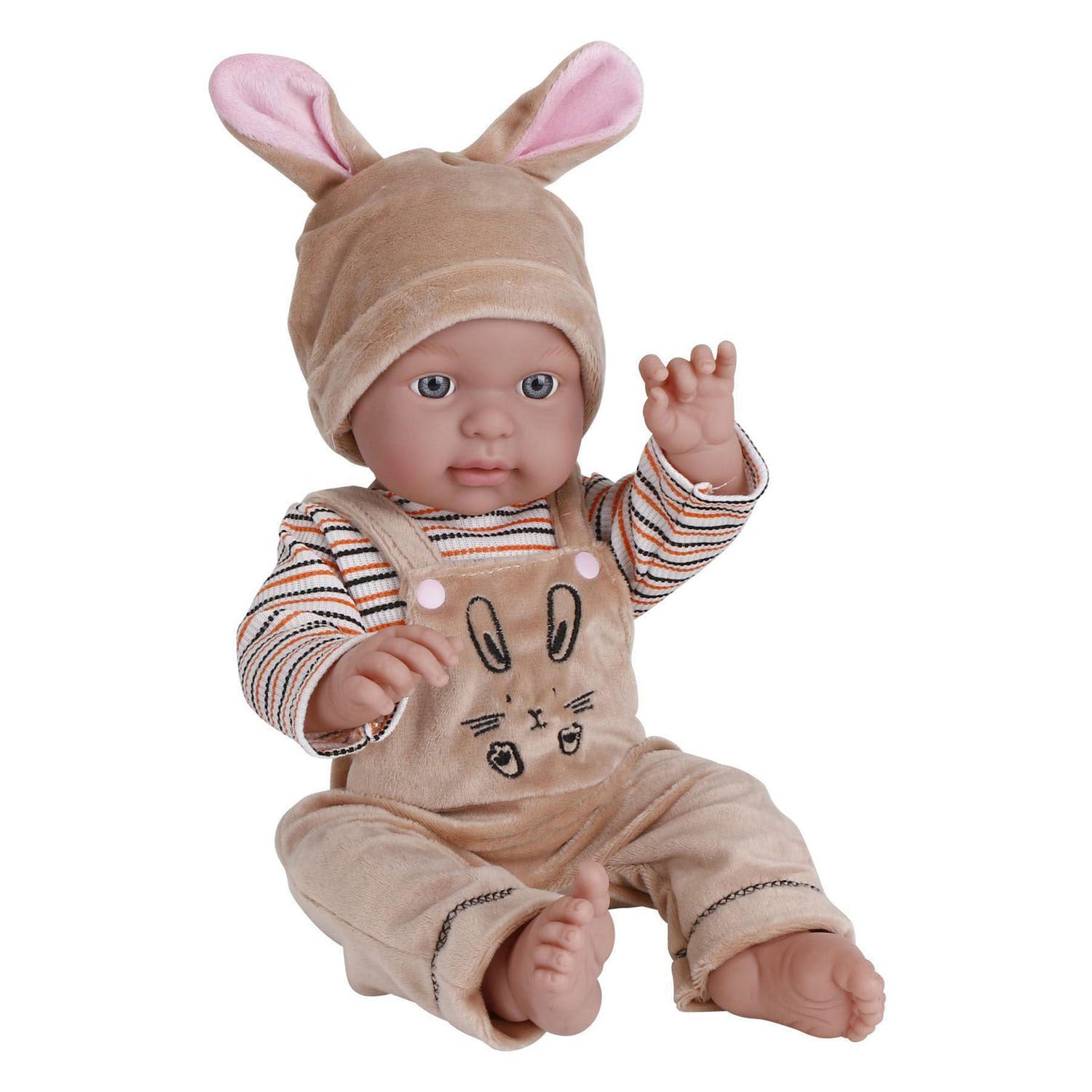 Miffy Baby mit Kuschelmütze – 45 cm