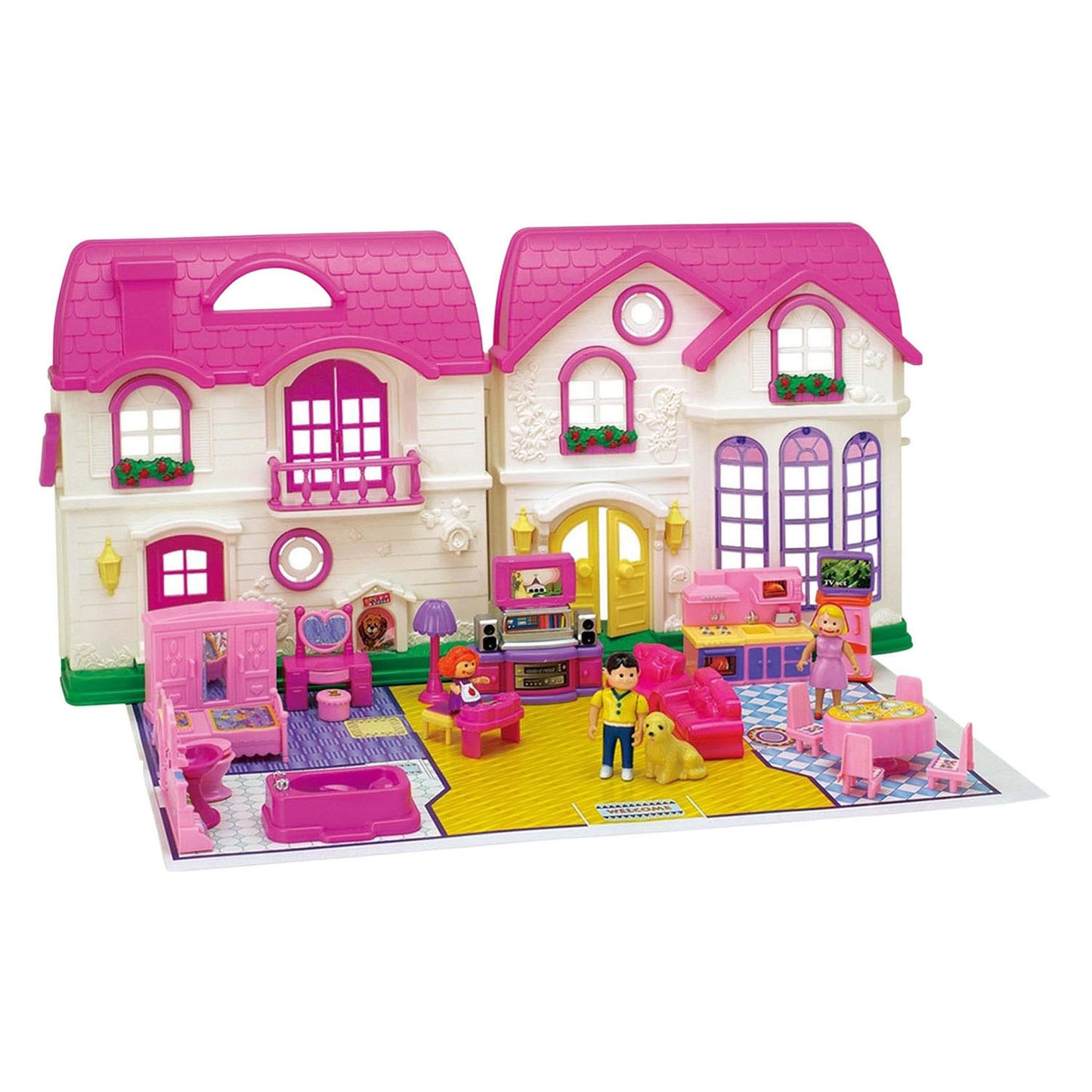 Mein süßes Puppenhaus mit Licht und Ton