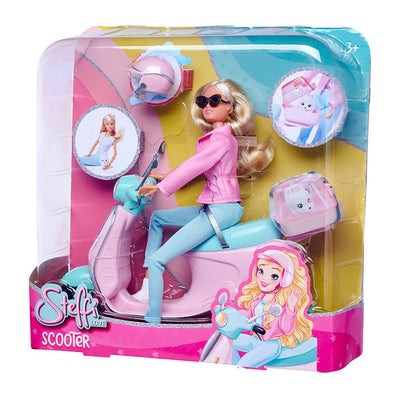 Simba Steffi mit Rollerfigur