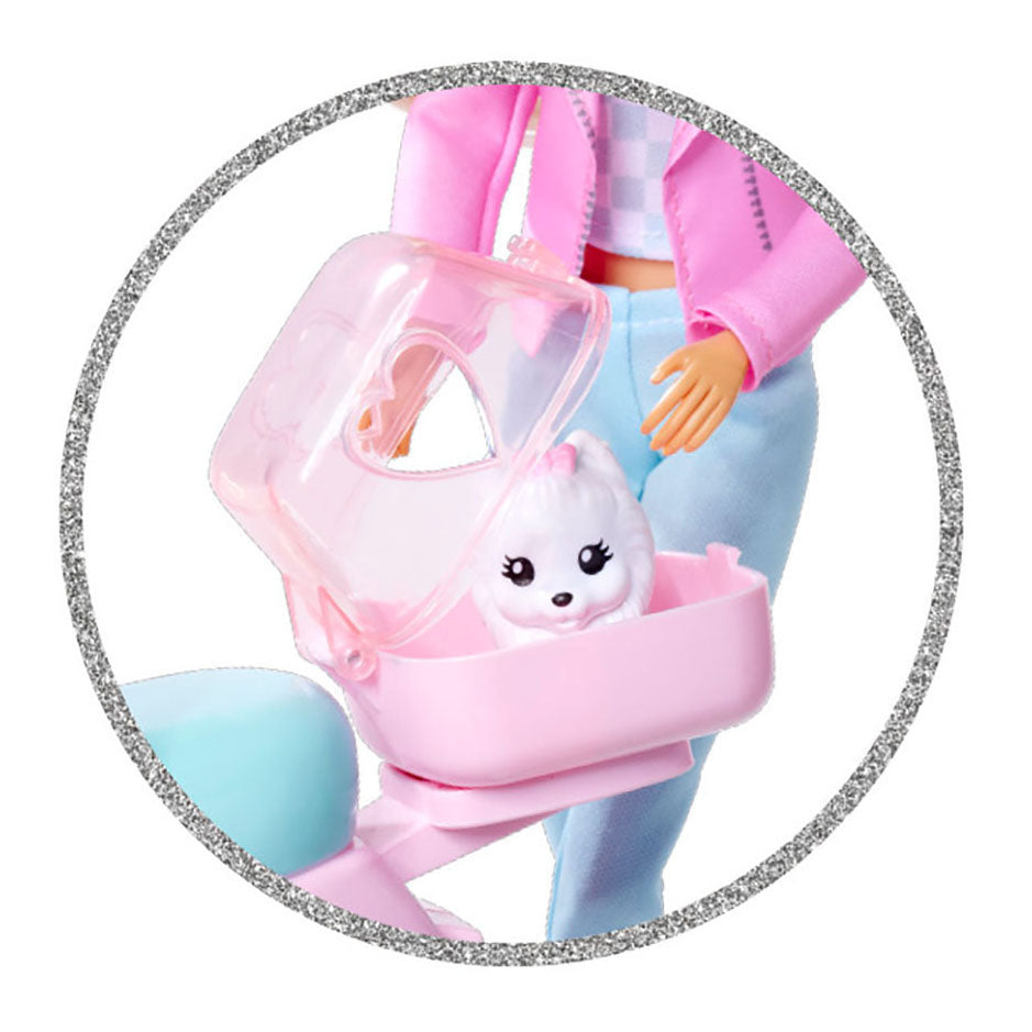 Simba Steffi mit Rollerfigur