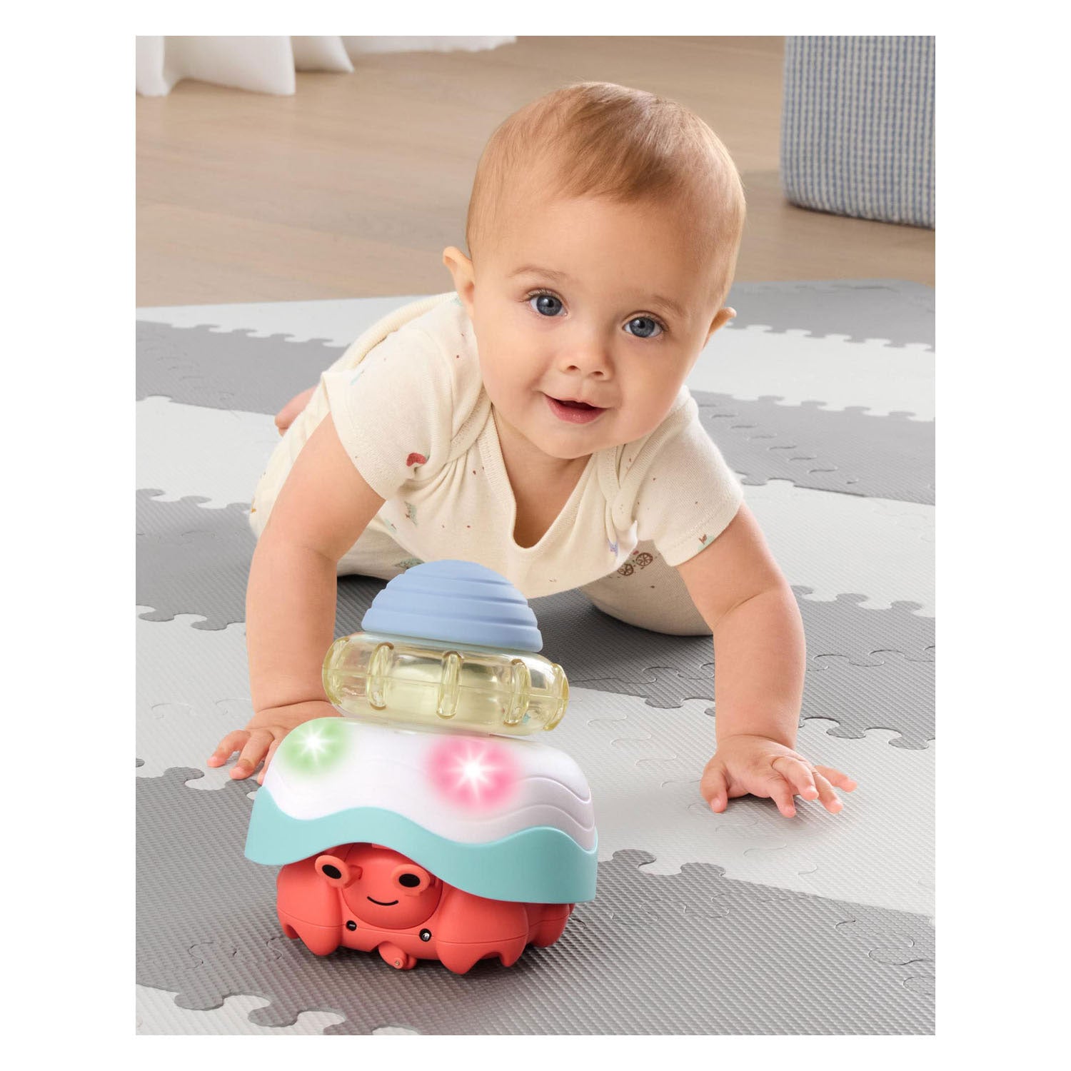 4-in-1-Krabbeltier mit Licht und Ton