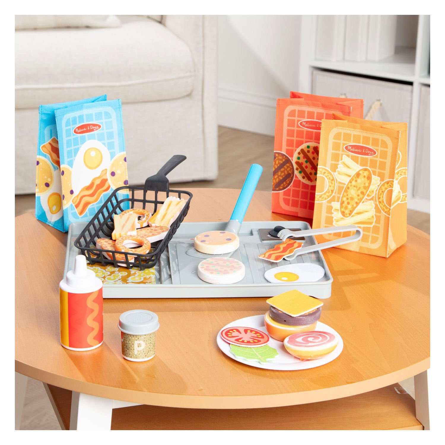 Melissa Doug Water Wow! Proped Play Flip Fry