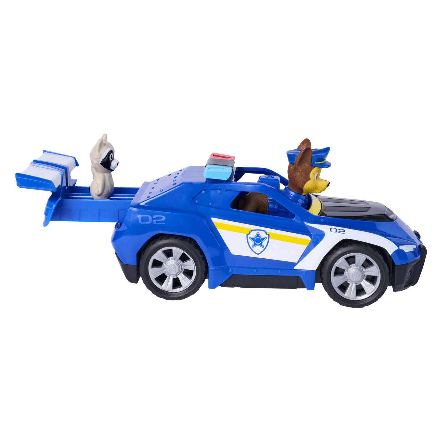 Paw Patrol – Suchrettung – Verfolgungsfahrzeug mit 2 Figuren und Rückziehfunktion – Spielzeugfahrzeuge