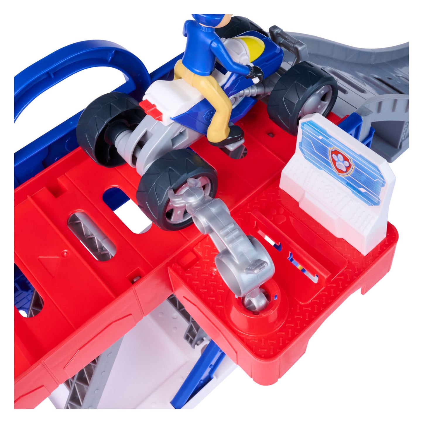 Paw Patrol - Suchrettung - Lift 'n' Repair Spielset von 76 cm mit Ryder-Figur und Fahrzeug - Spielsets