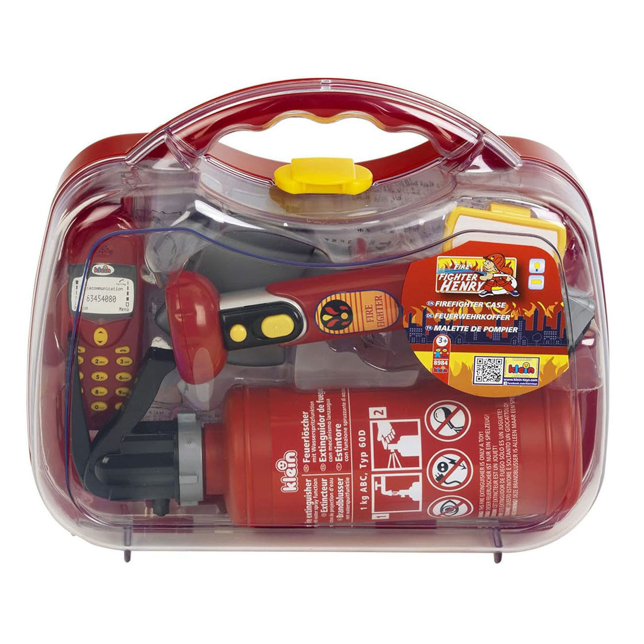 Feuerwehrkoffer - 6-teilig.