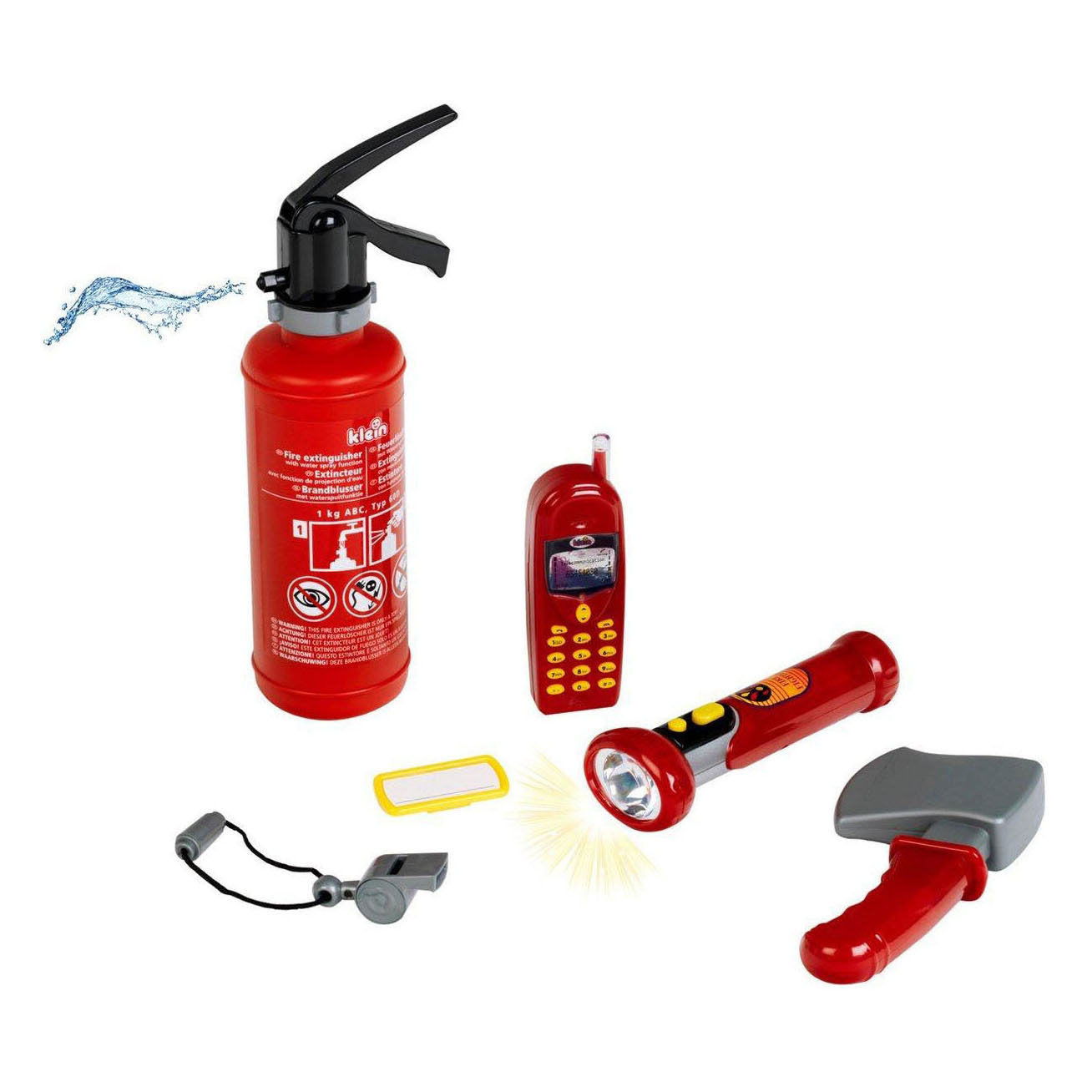 Feuerwehrkoffer - 6-teilig.