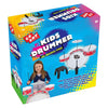 Kinderschlagzeug mit Hocker - 5-teilig.
