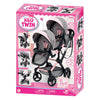 Xeo Duo Zwillingspuppenwagen – 46 cm