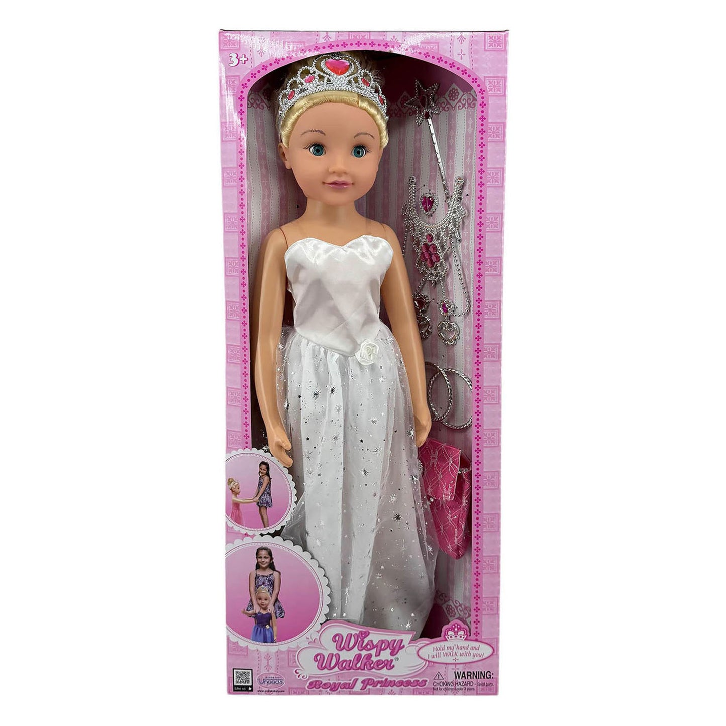 Abi Wispy Walker Royal Princess Laufpuppe Prinzessin – 70 cm