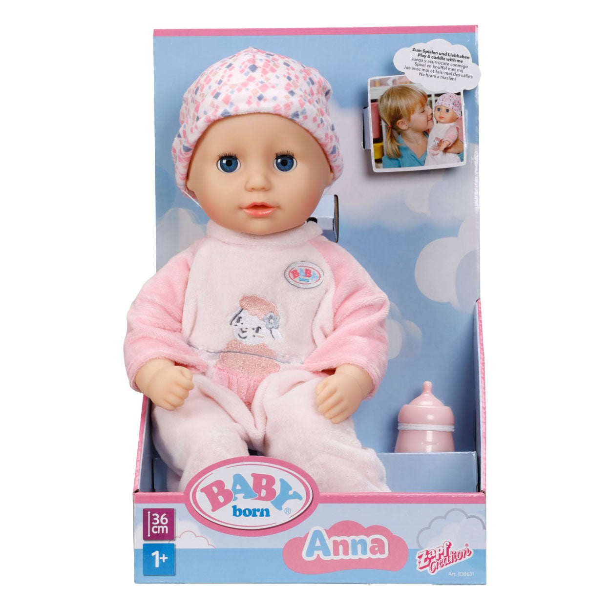 Baby Born Soft Touch kleines Mädchen Anna Rose – 36 cm