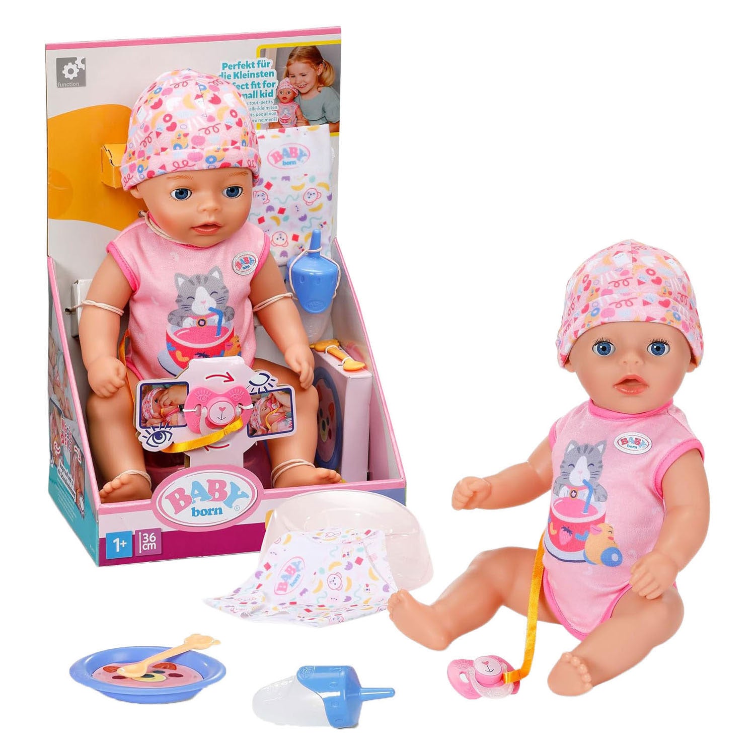 Baby Born Soft Touch kleines Mädchen Lena rosa – 36 cm