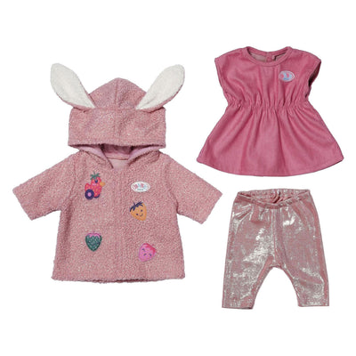 Set aus Mantel und Kleid von Baby Born – 43 cm