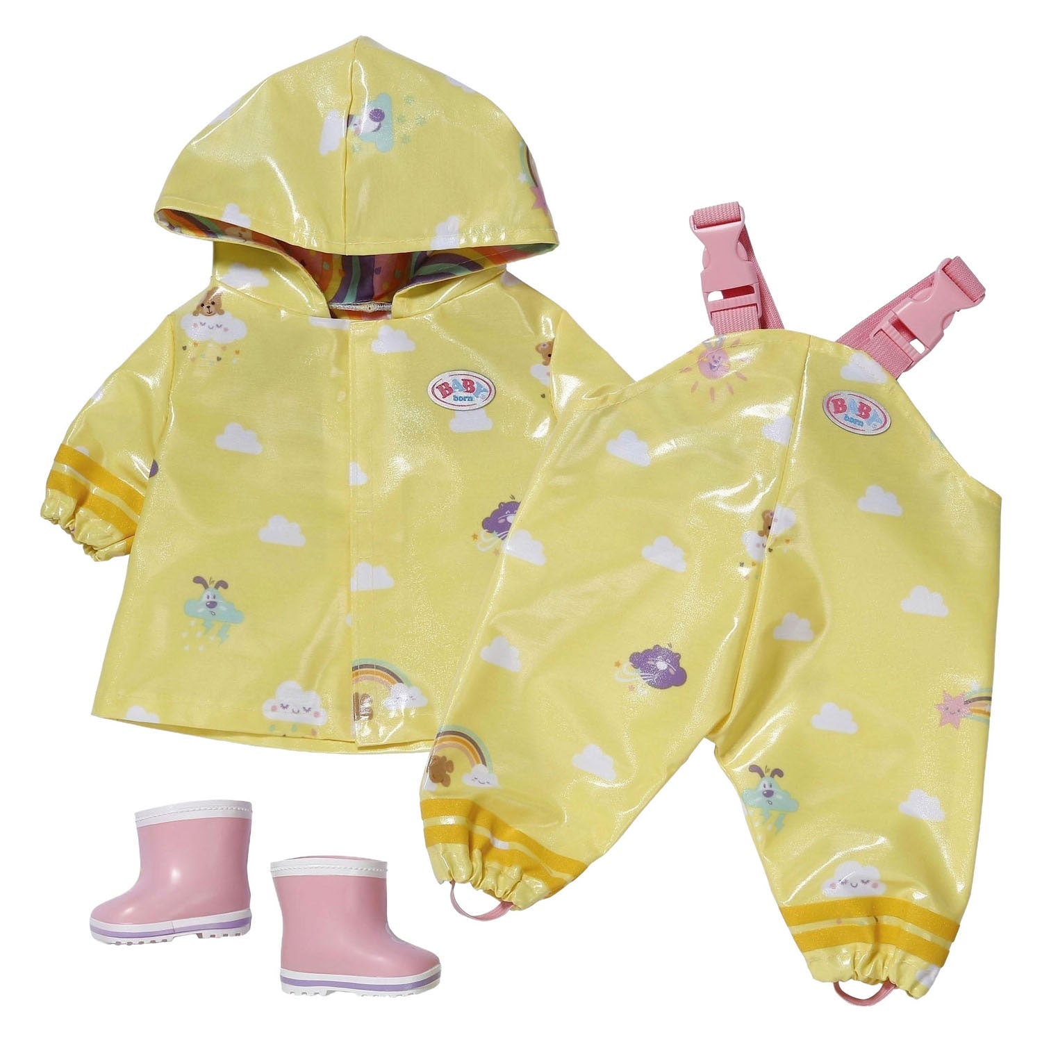 Baby-Born-Regen-Outfit – 43 cm