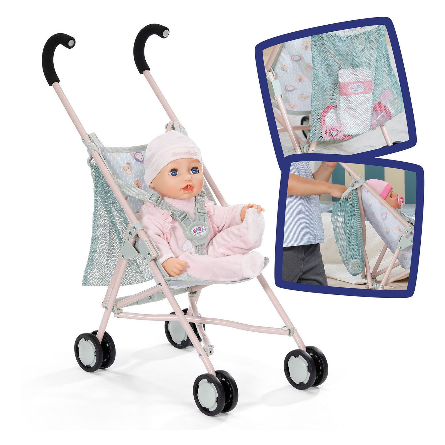Baby Born Buggy mit Dschungeltasche