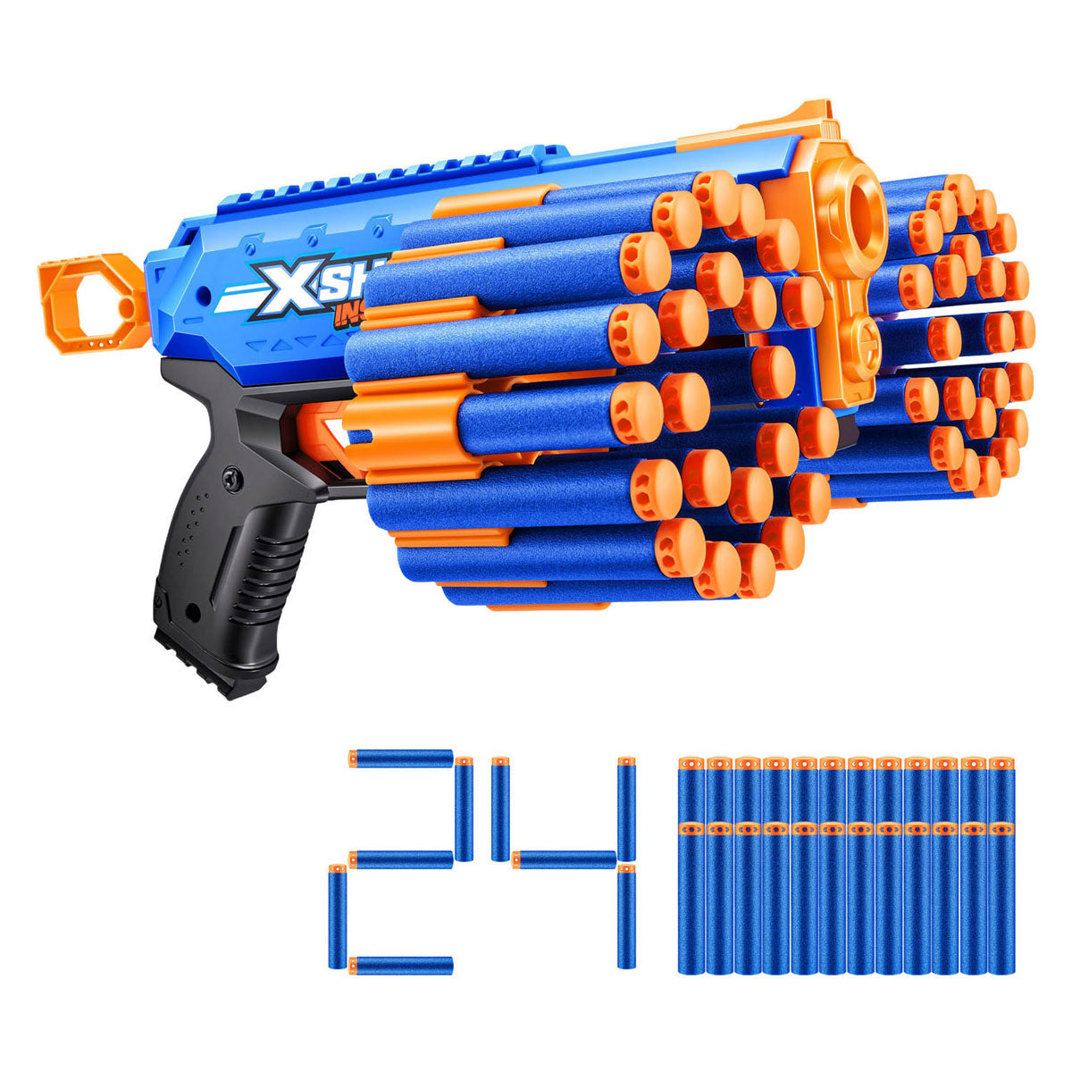 Zuru Zuru X-Shot Wahnsinn Manisch Blaster + 24 Darts