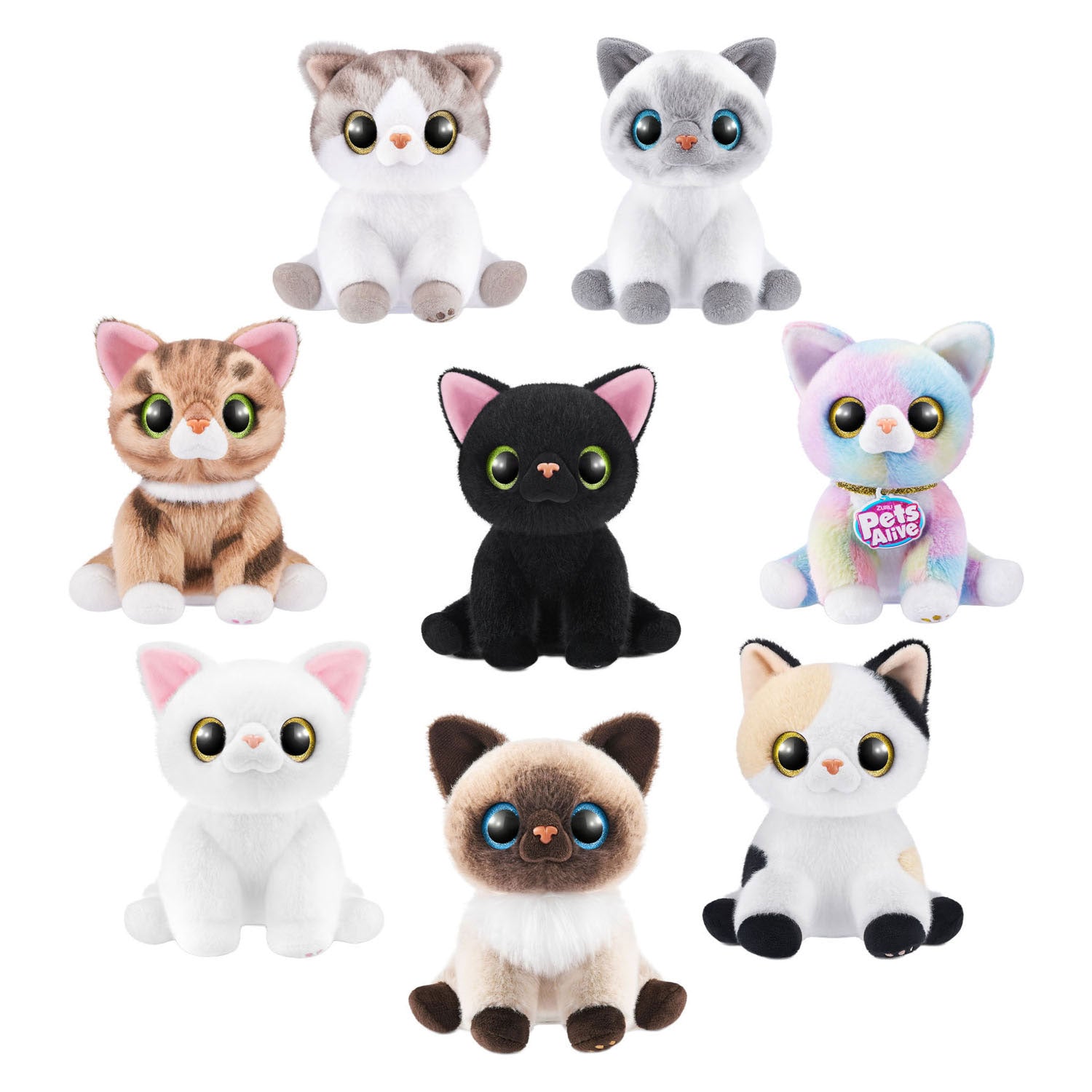 Zuru Pets Alive Smitten Kittens interaktives Plüschtier