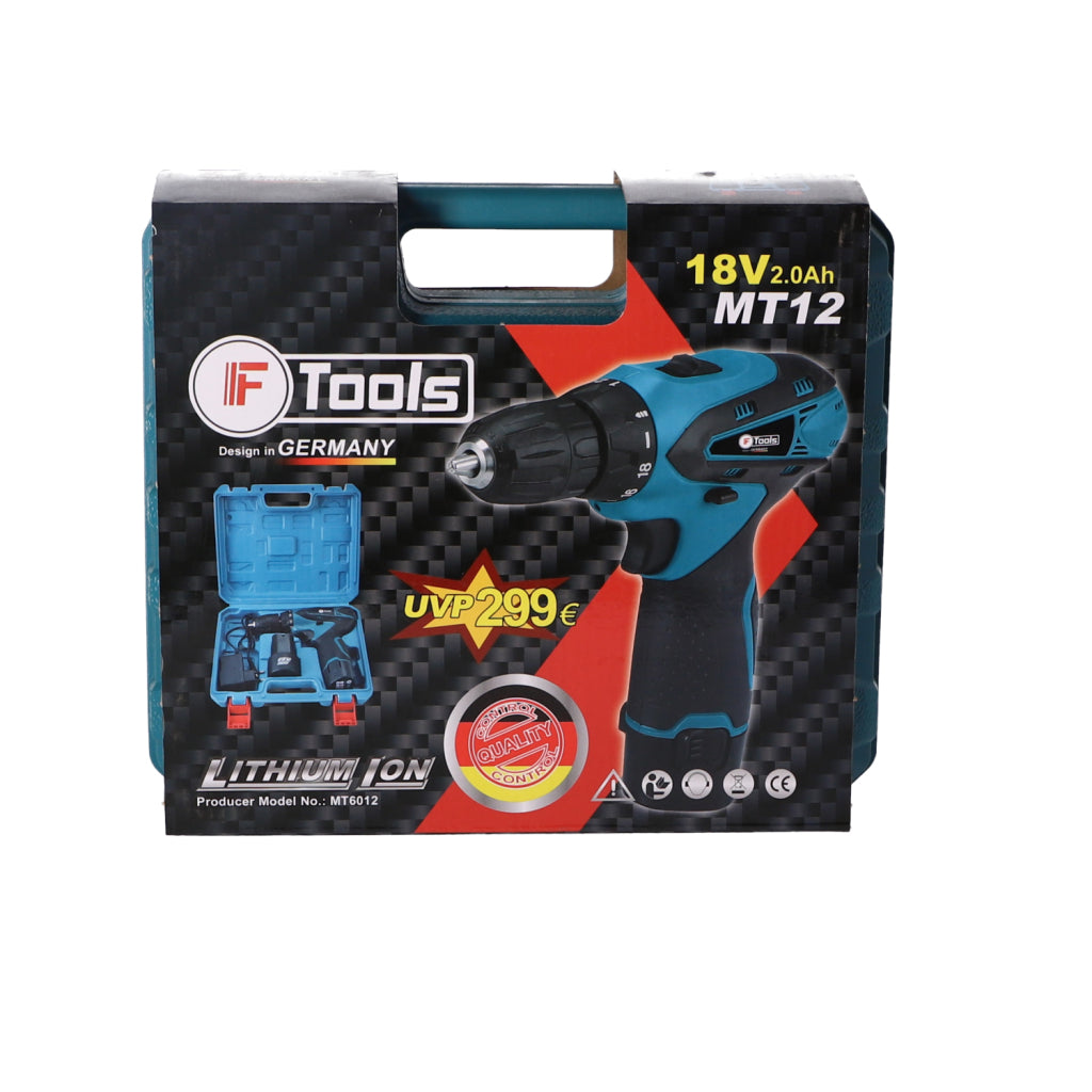 F-Tools F-Tools Battery Drill Tool Set für Fall