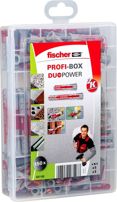 Fischer Profi-Box Duopower Stecker kurz und lang