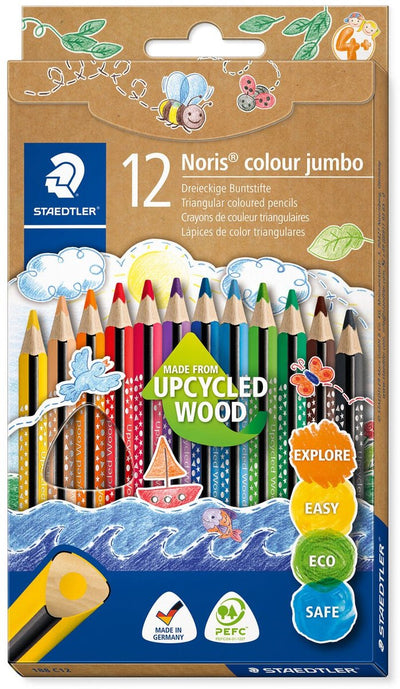 Staedtler noris color jumbo Buntstiftetui mit 12 Stück