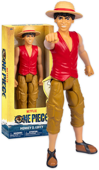 Moose toys one piece - large action figure luffy - movable figure of 30 cm high