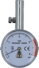 Reifendruckmesser Professional analog schwarz silber