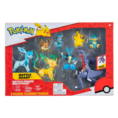 Jazwares Pokémon Battle Minifigur 8er-Pack Sinnoh Region 5-11 cm Minifigur