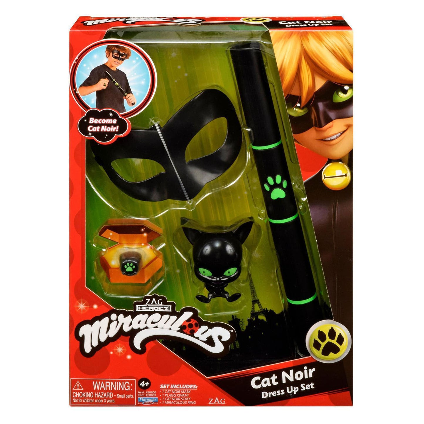 Bandai Miraculous Kostümset Cat Noir