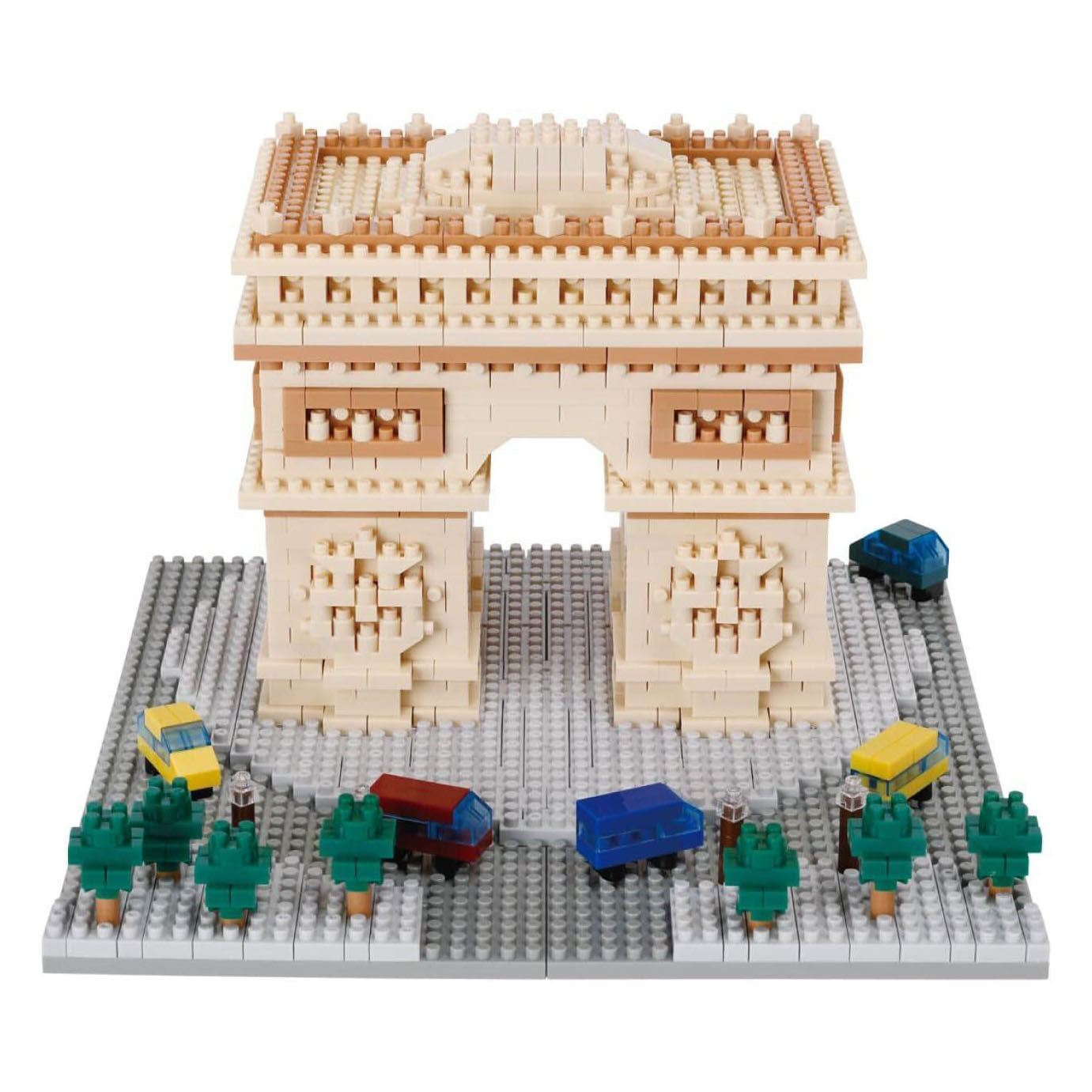 Nanoblock Baukasten Arc de Triomphe Deluxe - 1560 Teile.