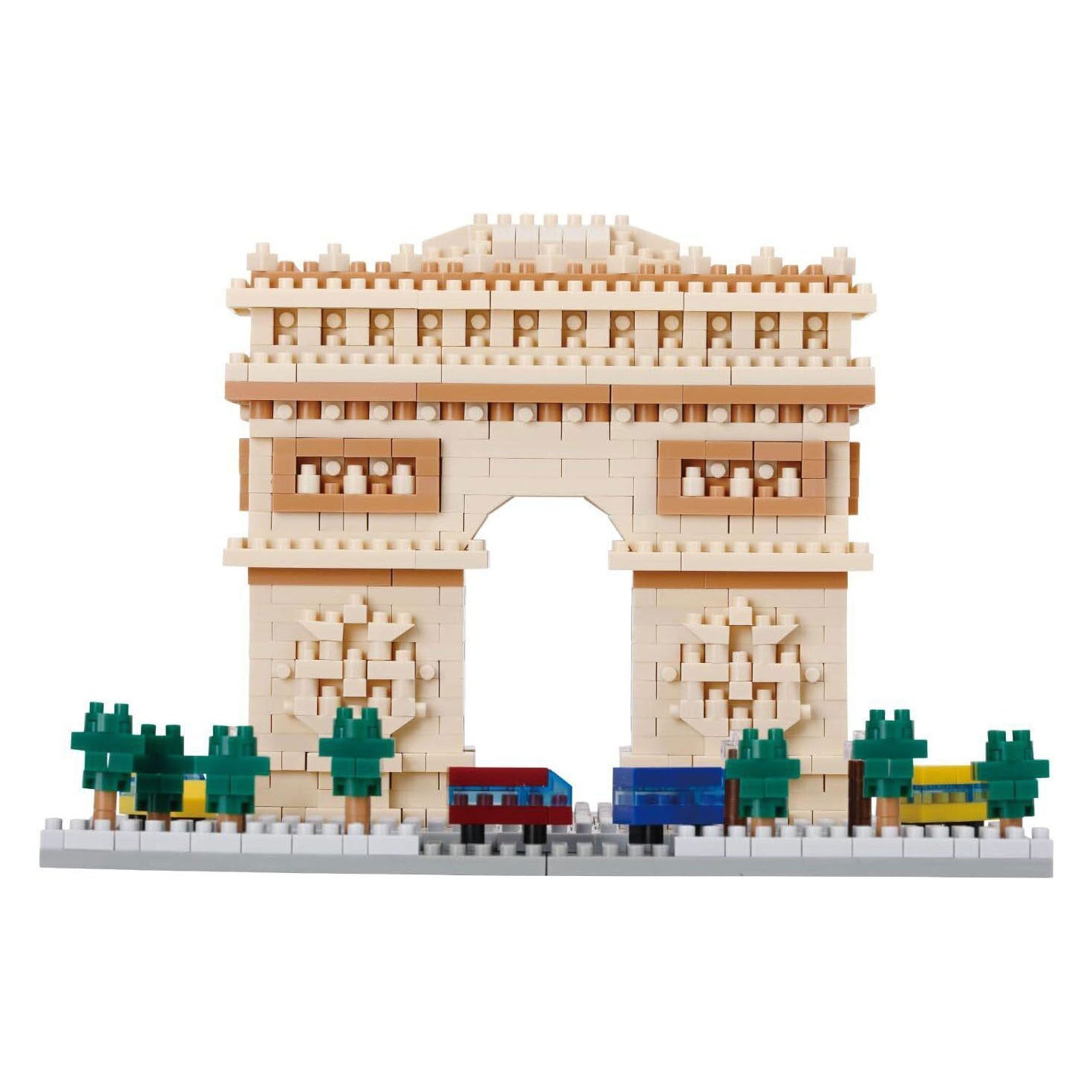 Nanoblock Baukasten Arc de Triomphe Deluxe - 1560 Teile.