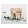 Nanoblock Baukasten Arc de Triomphe Deluxe - 1560 Teile.