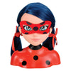 Bandai – Miraculous Ladybug – Miraculous Deluxe-Stylingkopf 21 cm – Marienkäfer-Stylingkopf + 30 Zubehörteile, Clips, Bänder, Schmuck – Miraculous offiziell lizenziert – Kinderspielzeug ab 4 Jahren – P50247